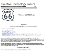 Tablet Screenshot of laser66.com